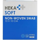 Heka - Soft - Gaaskompres - 10 x 10 cm - 50 x 2 Stuks