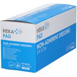 HEKA - Gaaskompres - 5 x 5 cm - Niet-verklevend - Hoog Absorberend