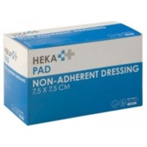 Heka Pad Wondcompres 7,5 x 7,5 cm Steriel 100 stuks