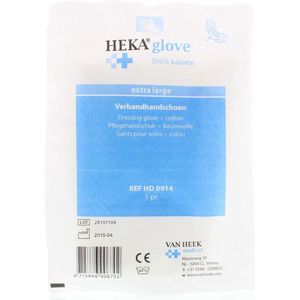 HEKA gloves katoen xl niet steriel 1PR