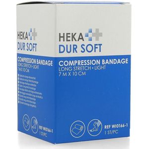 HEKA - Dur Soft - Compressiezwachtel - Elastisch - Blauw