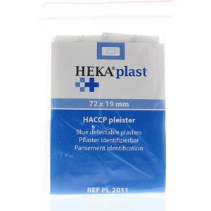 Vingerpleisters - Blauw - 25 Stuks - HACCP Conform