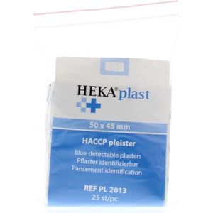 HEKA - PL2013 - Vingerpleisters - Blauw - 50x45mm - 25 stuks