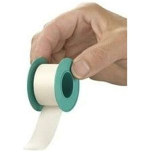 HEKA - Viscose Hechtpleister - 5 Meter - 1,25 cm - Huidvriendelijk