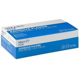 HEKA por non-woven hechtpleister ring 5 m x 1,25 cm - 18 st