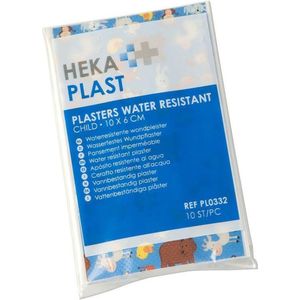 Heka Plast wondpleisters kids 10 x 6 cm 10 stuks
