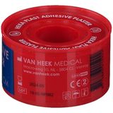 Hekaplast - Hechtpleister - Textiel - 5 x 2.5 cm - 12 Stuks