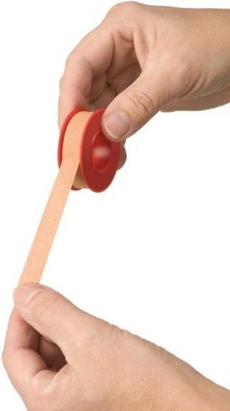 Hekaplast - Hechtpleister - Textiel - 5 x 2.5 cm - 12 Stuks