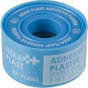 HEKA - PL2082 - Hechtpleister - Blauw - 5 m x 2,5 cm