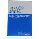 Heka Paraffin Compress 7,5 x 7,5 cm Steriel 10 stuks