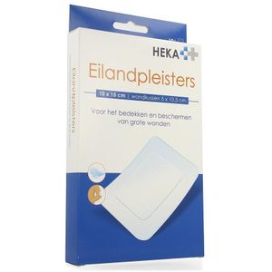 Eilandpleister - Veiligheid en Snelle Genezing - Hypoallergeen - 10 Stuks