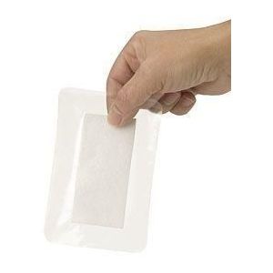 HEKA plast border - Eilandpleister transparant steriel -  5 x 7 cm - 50 stuks