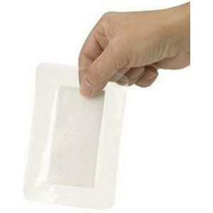 HEKA plast border - Eilandpleister transparant steriel -  5 x 7 cm - 50 stuks