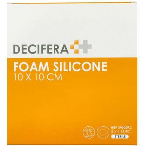 Gaaskompres - Foam Silicone - Sterk Absorberend - Niet Verklevend