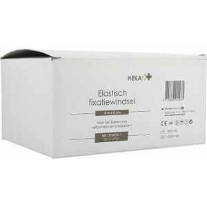 Heka - Elastisch Fixatie Windsel - Wit - Viscose/Polyamide - Olie- en Vetbestendig