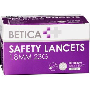Betica safety lancet - 23G - 100 stuks