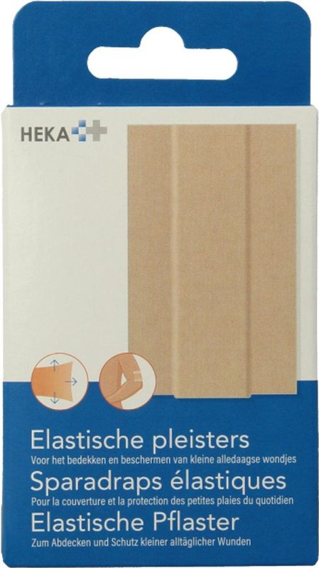 HEKA - Plast - Textielpleisters - Onzichtbaar - 20 Stuks