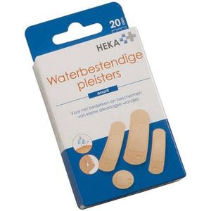 HEKA - Waterdichte Pleisters - Transparant - 20 Stuks