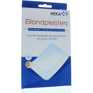 Hekaplast Eilandpleister 10 x 15 cm steriel 10st