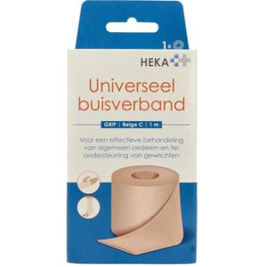 HEKA grip buisverband beige C1 meter niet steriel 1St.