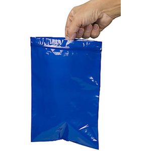 HEKA bluebag stoma afvalzakje gripsluiting niet steriel 100ST