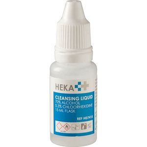 Heka - Reinigingsvloeistof - 15ml - Desinfectans - 0,3% Chloorhexidine