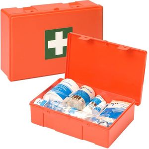Verbanddoos - B Universeel - EHBO - Inclusief Wandhouder - 26 x 17 x 8 cm