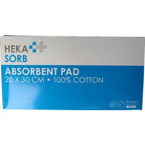 Heka - Absorberend Verband - Steriel - 20x30 cm - Medisch Hulpmiddel