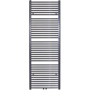 Rosani Polo Designradiator - 40x8x118cm - middenaansluiting - 441 watt - graphit glossy