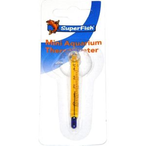 SuperFish Mini Aquarium Thermometer - Aquarium - Zuignap - Geel