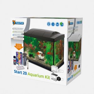 Superfish - Start 20 - Goldfish Kit - Zwart - Inclusief Accessoires