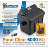 SuperFish Pond Clear 6000 Kit