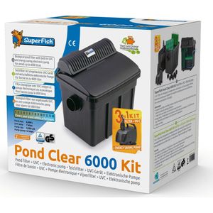 Superfish Pondclear Vijverfilter Kit - Filters - 7 Watt 6000 Uv-C