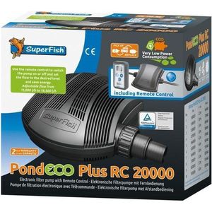 Superfish Pond Eco plus RC 20.000 150W - Vijverfilter - Filterpomp