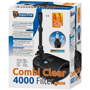 SuperFish Combi Clear 4000 Filter 4in1 - 1950 L/h