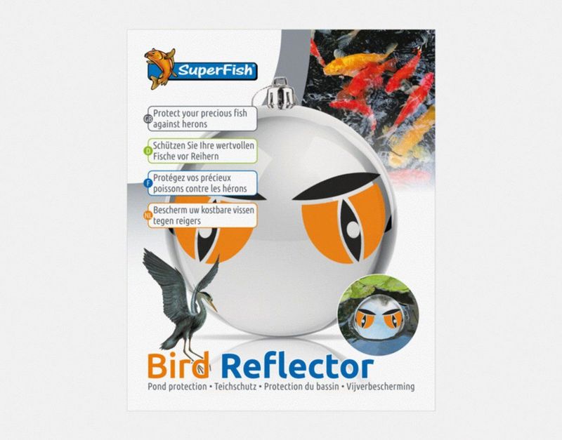 SuperFish - Bird Reflector - Vijverdecoratie - 15 cm - Reflecterend