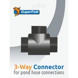 SuperFish 3-Way Connector - Vijver 3-weg aansluiting