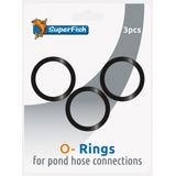 SuperFish O-ringen voor vijverslang verbindingen 3 stuks