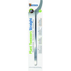 Superfish Rvs Plantenpincet Recht - Aquarium Toebehoren - 27 cm
