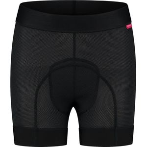 Bikeboxer Dames E-bike fietsonderbroek met zeem Zwart - 3XL