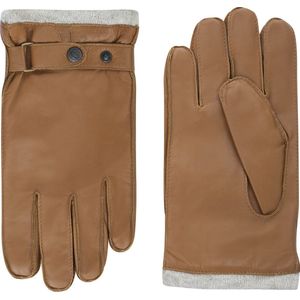 Laimböck Leren handschoenen heren model Catania Kleur: Camel, Maat: 8.5