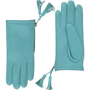Laimböck Foggia - Leren dames handschoenen Kleur: Azur, Maat: 7