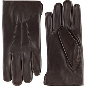 Handschoenen Laimbock Edinburgh Zwart leer fleece
