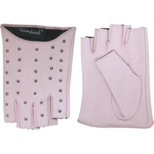 Laimböck Zapopan - Leren dames handschoenen zonder toppen Color: Light Pink, Size: 7.5