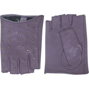 Laimböck Zapopan - Leren dames handschoenen zonder toppen Color: Purple Mist, Size: 8.5