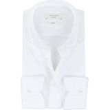 Profuomo - Overhemd - Wit - Katoen - Slim Fit