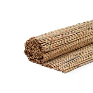 HaGa® PE-rotan Balkoninkijkbescherming – Cognac, 0,9 M Breed, Per Strekkende Meter – Uv- En Weerbestendig, 100% Ondoorzichtig