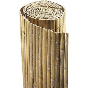 gespleten bamboemat op rol, 150 x 500 cm (h x b), blank