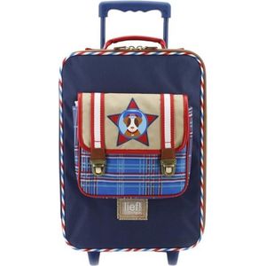 LIEF! Post Package Trolley - Kinder Koffer - 44x31x15 cm - Blauw