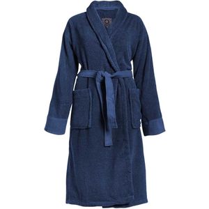 Bademantel Essenza Connect Organic Uni Blue-XS